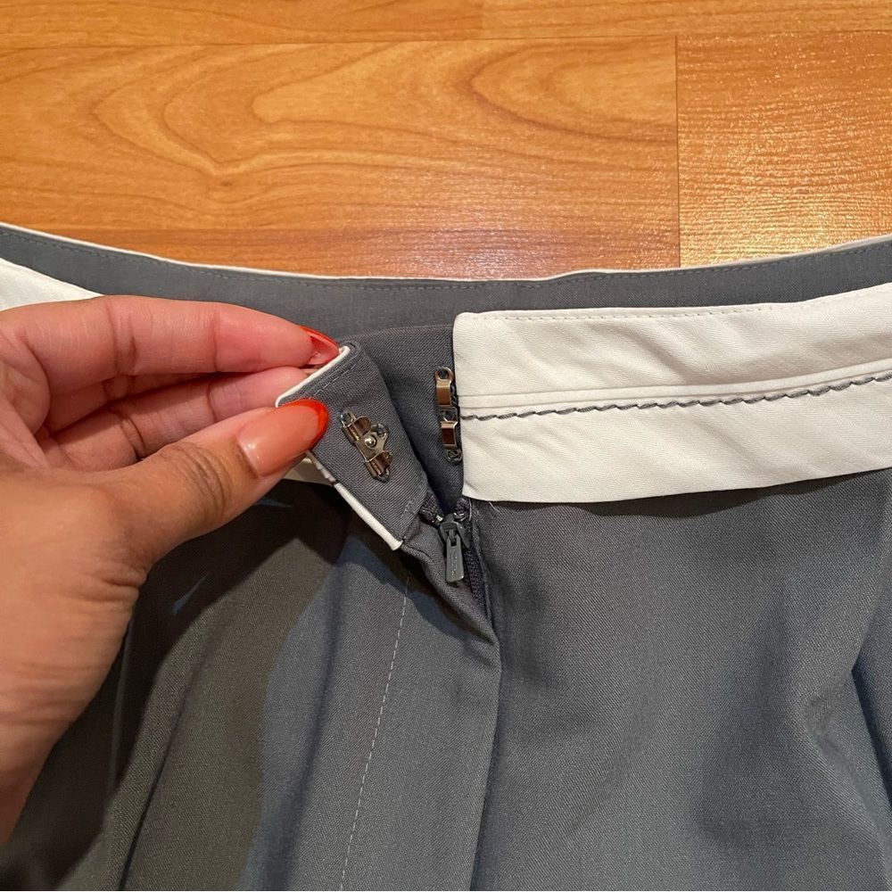 Source Unknown Reversed Waistband Trousers in Piombo Size Large - Picture 8 of 12